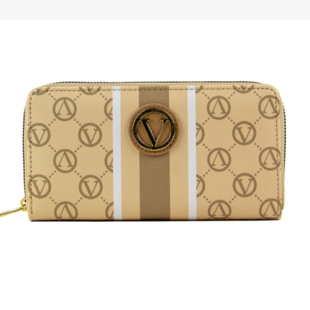 VERA NEW YORK Signature Zip Around Wallet